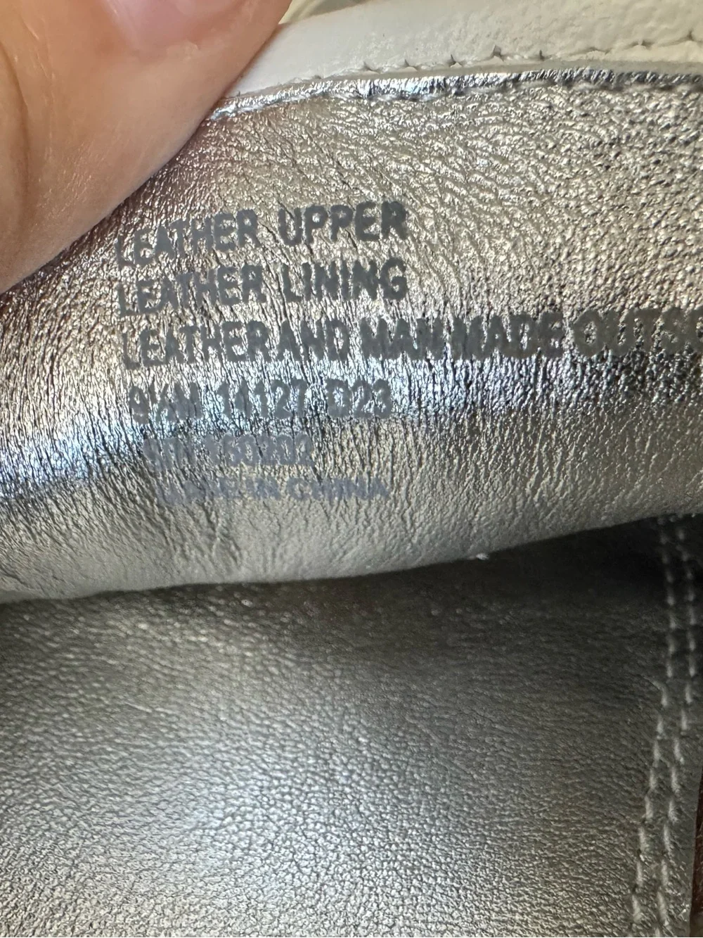 Tory Burch Woven Ballet Metallic Loafers Size 9.5